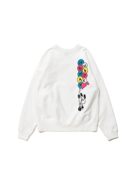 Human Made x Verdy Vick Crewneck Sweatshirt White