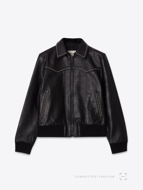 LEATHER JACKET 77 CONNECTED FASHION