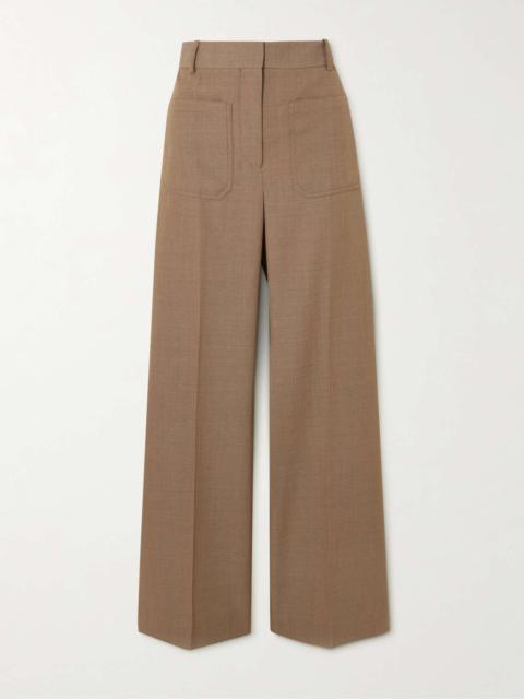 Alina wool wide-leg pants