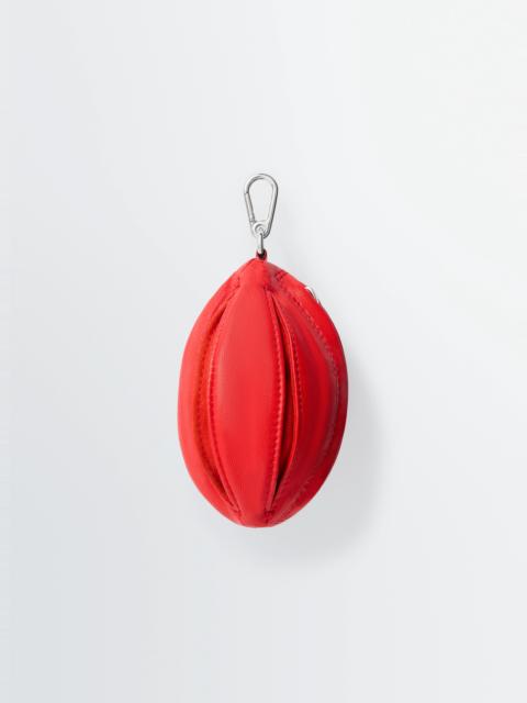 BALLOON BAG CHARM IN LEATHER