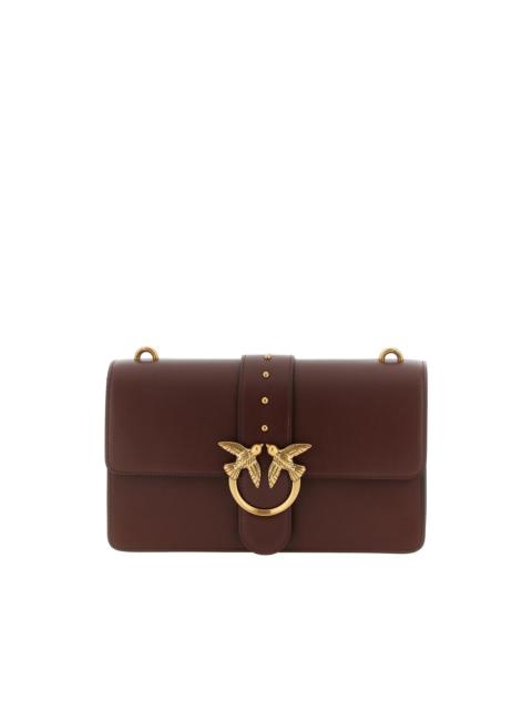 Love One Classic studded leather cross body bag