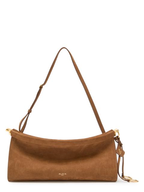 Alaïa East West Medium Nubuck Shoulder bag