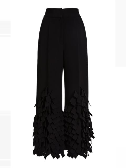 Culottes With Rectangle Detail black