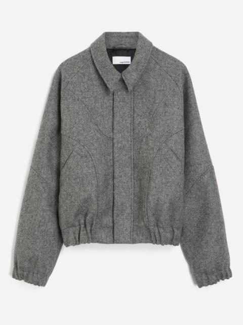 Jiji Marl Grey Wool Jacket