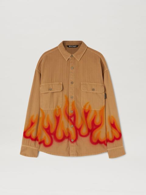 BURNING HERRINGBONE SHIRT