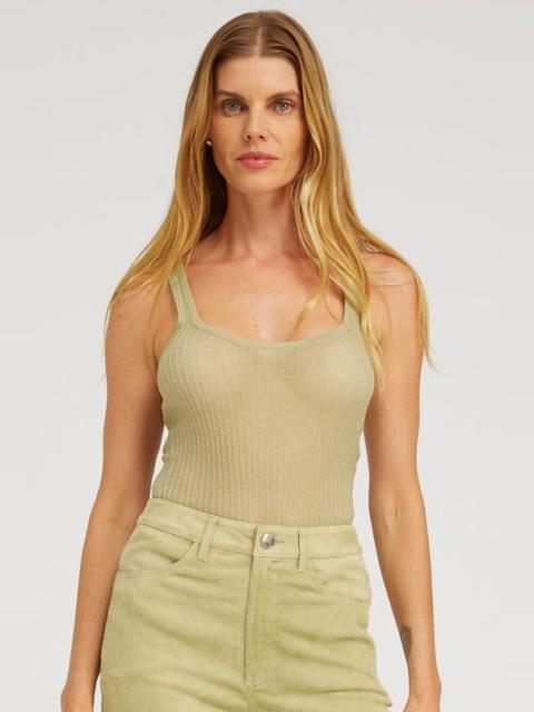 TISSUE SCOOP NECK TANK