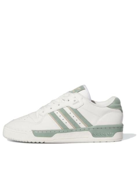 adidas originals Rivalry Low 'White Silver Green' IG6309
