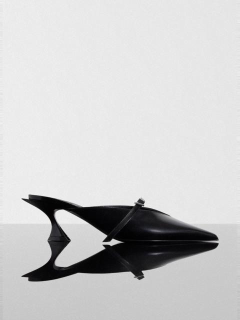 black Fang 55 mules with strap