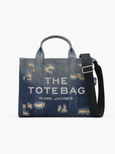 THE RIP AND REPAIR DENIM MEDIUM TOTE BAG