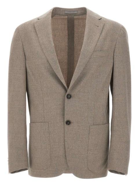 single-breasted blazer