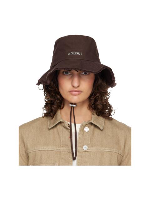 Brown 'The Artichaut' Bucket Hat