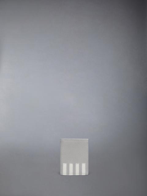 PEBBLE GRAIN 4-BAR DOUBLE CARD HOLDER