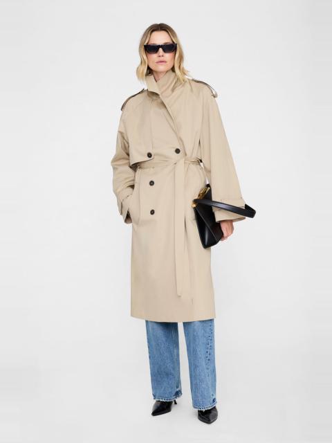 Rickie Maxi Trench - Beige