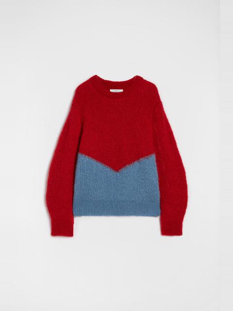 Wool Blend Crew-Neck Sweater