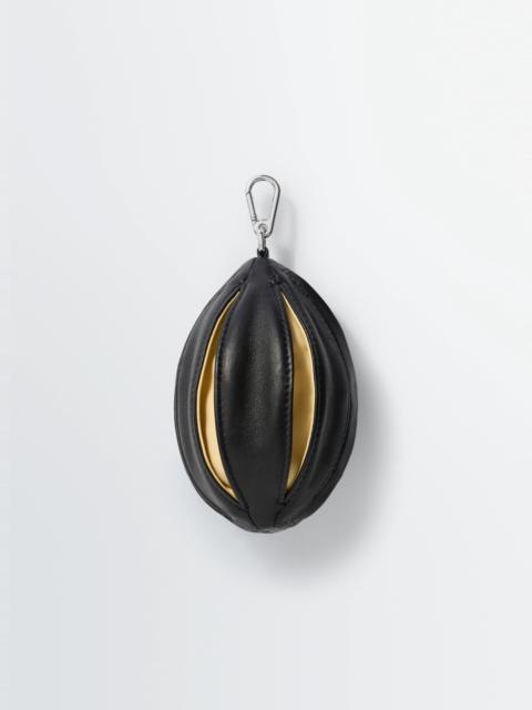 BALLOON BAG CHARM IN LEATHER