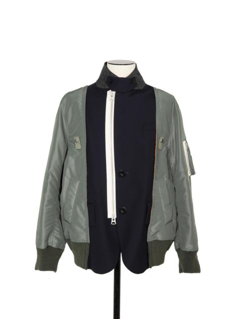 Suiting x Nylon Twill Jacket