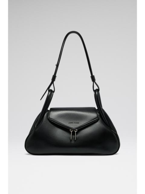 GEMINI SHOULDER BAG BLACK NAPPA
