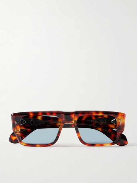 Devoto Square-frame Tortoiseshell Acetate Sunglasses