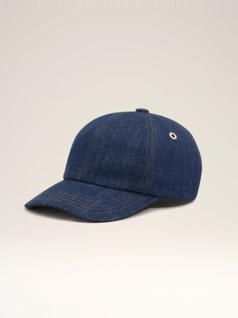 BLUE DENIM AMI PARIS SIDE PATCH CAP
