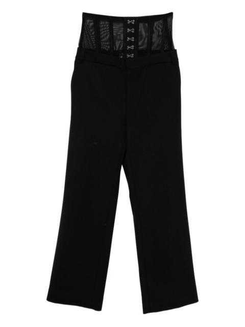 corset slim trousers