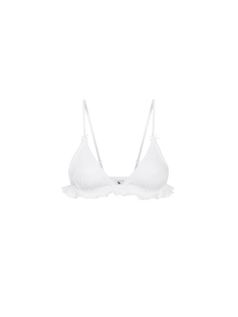 The Butterfly Bralette White
