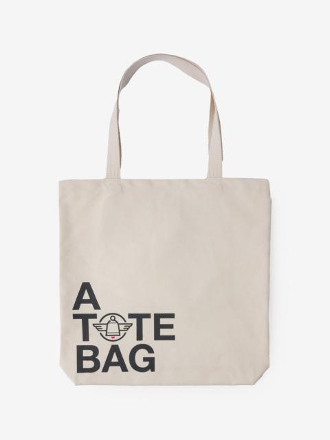 PRINTED CANVAS TOTE BAG - 'A TOTE BAG' PRINT
