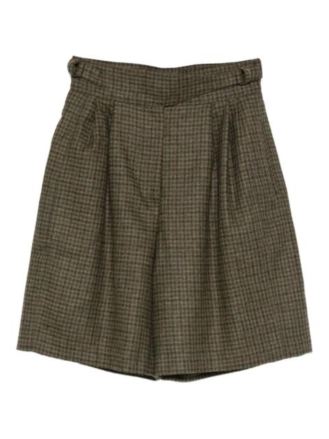 Morris houndstooth shorts