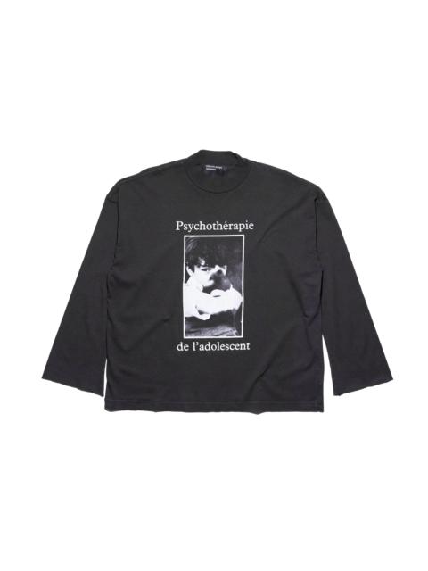 PSYCHOTHÉRAPIE D L'ADOLESCENT MOCKNECK LS T-SHIRT (EXCLUSIVE)