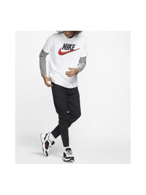 Nike Logo Round Neck Short Sleeve White AR4994-100
