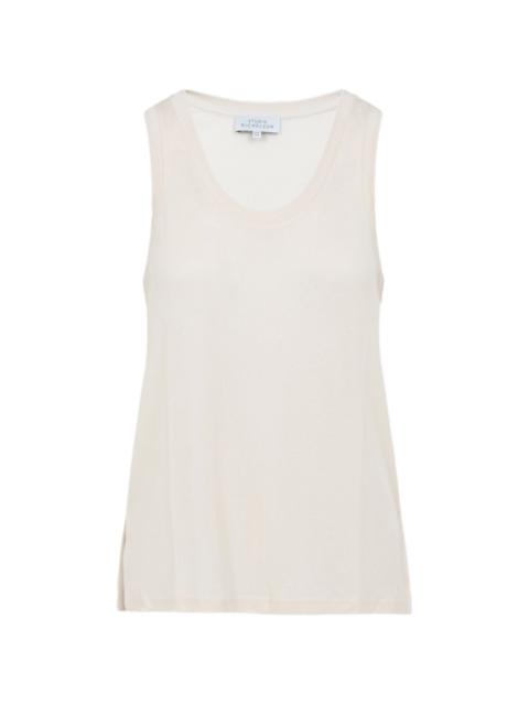 scoop-neck tank top