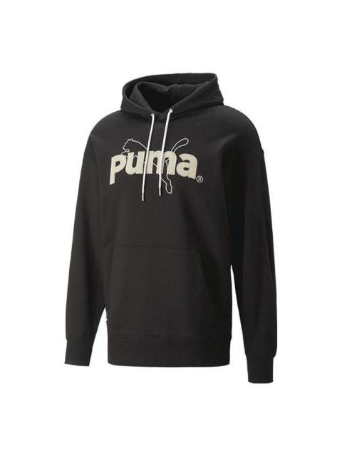 PUMA Team Graphic Hoodie 'Black' 620631-01