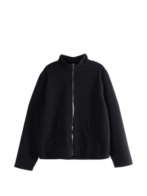 zip-up sweatshirt