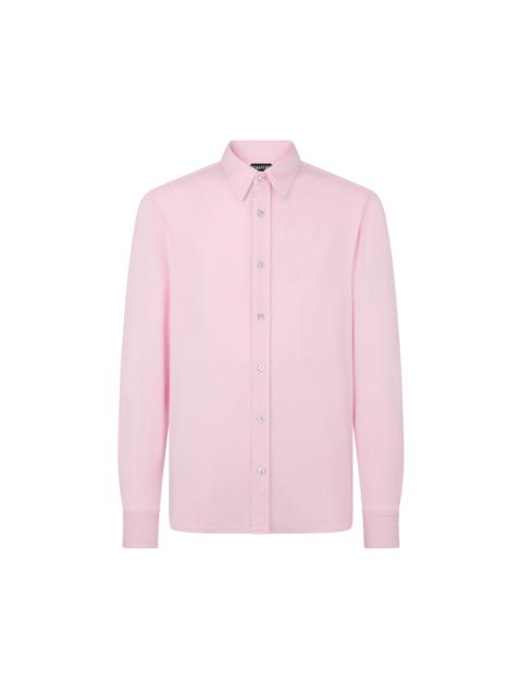 SILK COTTON BLEND SHIRT