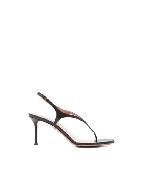 Bikini Thong leather sandals