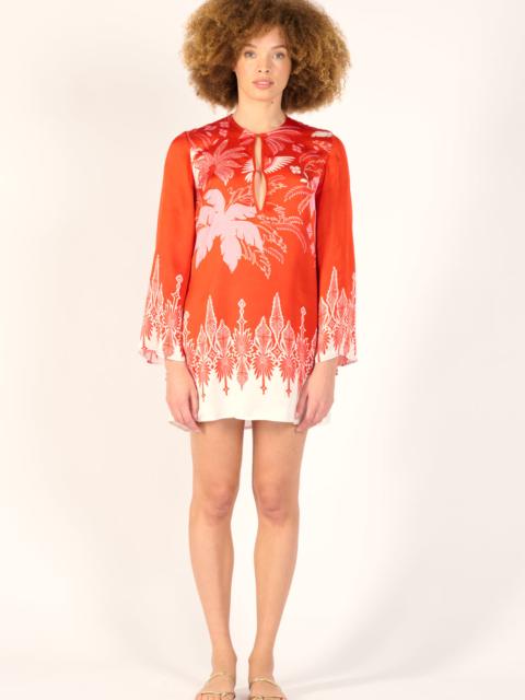 Mini Dress Gia - Coral Canopy