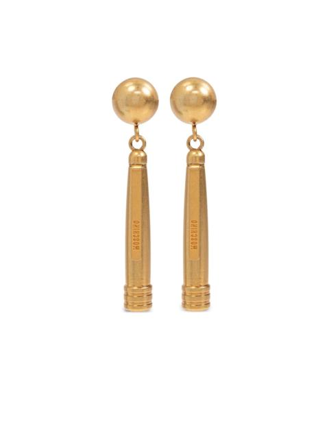 engraved clip-on earrings