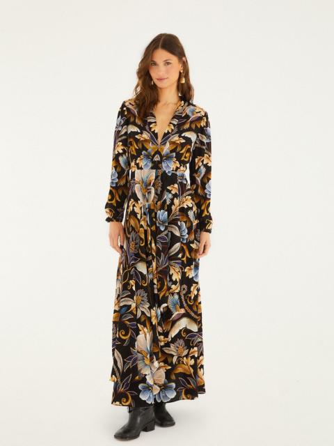 Black Snake Garden Lenzing™ Ecovero™ Viscose Maxi Dress