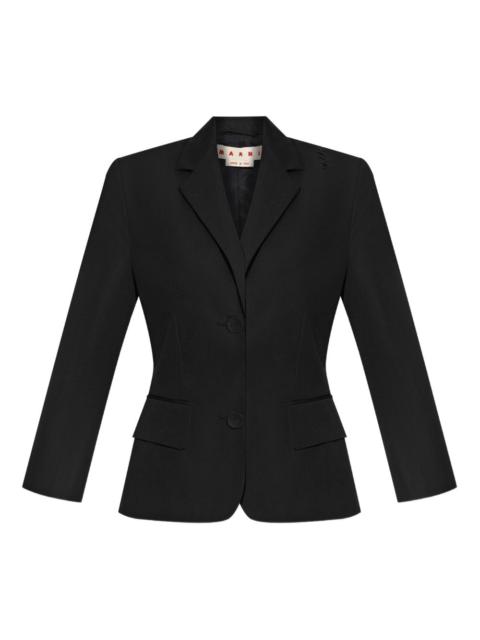 single-breasted blazer