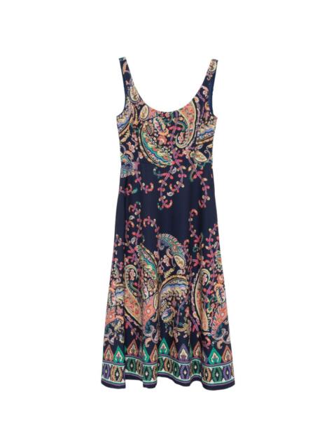 paisley dress