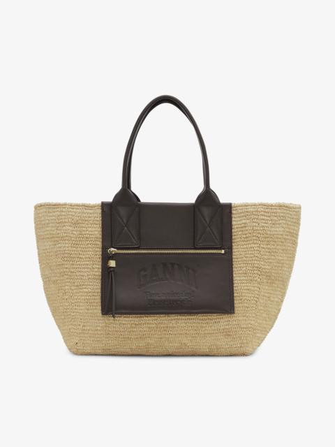 BROWN MEDIUM EASY SHOPPER