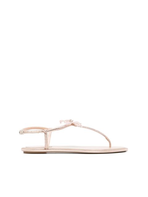 Peach Flower sandals