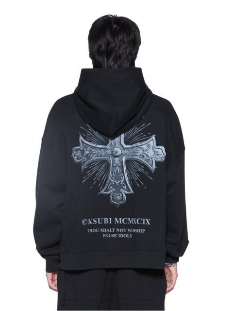 FALSE IDOLS EKCESS ZIP HOODIE JET BLACK