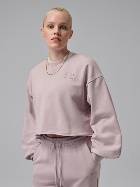 Jordan Flight Fleece Women's Mod-Crop Crew-Neck Sweatshirt