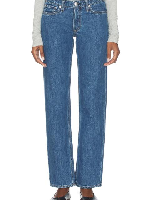 Harlow Low Rise Full Straight Jeans