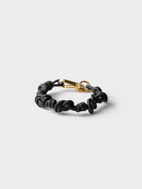 Nappa leather bracelet