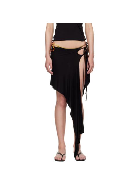 Black Gonna Midi Cover-up