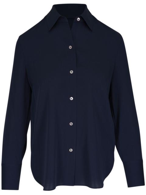 spread-collar shirt