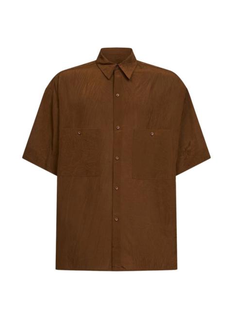 chest-pockets short-sleeve shirt