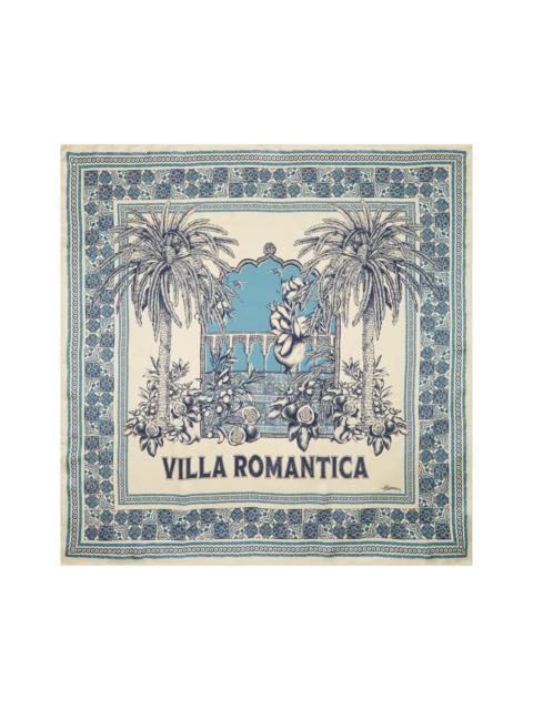 Villa Romantica Silk Scarf