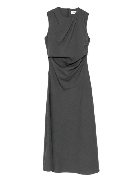 twisted sleeveless dress